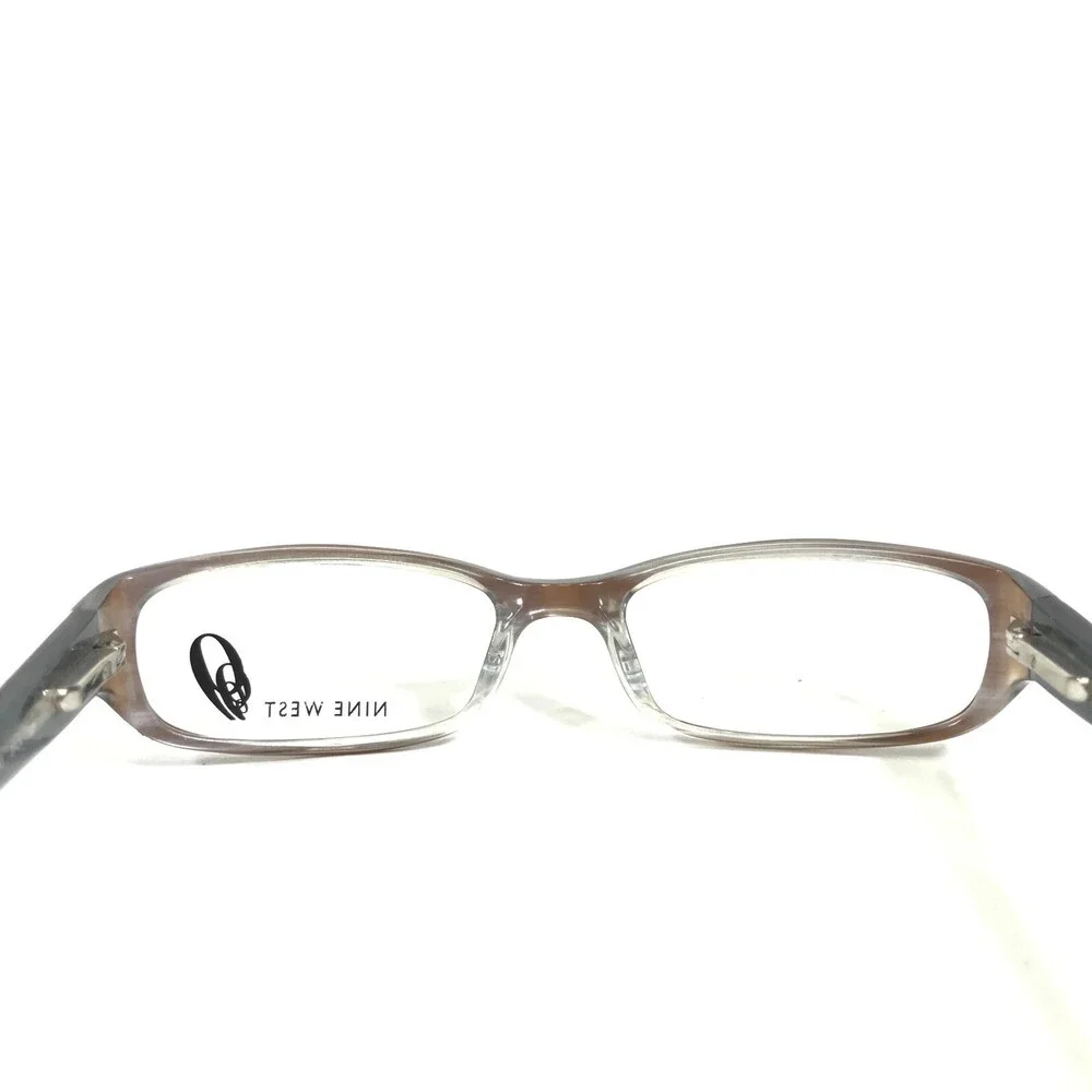 Nine West Petite Small Eyeglasses Frames NW143 0FC4 Brown Rectangular 47-16-125